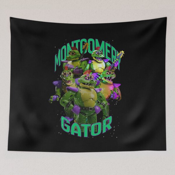 Item preview, Montgomery Gator with purple text and white sparkles designed and sold by Jara  Palis.