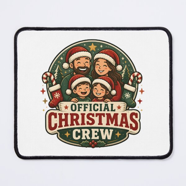 Item preview, Official Christmas Crew Christmas Family Holiday Gift designed and sold by KristenosNehk.