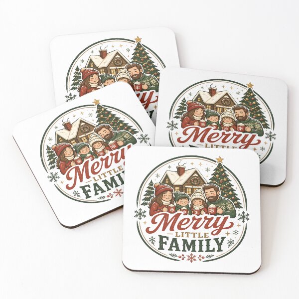 Item preview, Merry Little Christmas Family Christmas Family Holiday Gift designed and sold by KristenosNehk.