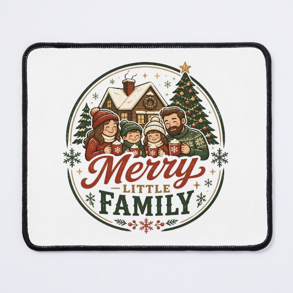 Item preview, Merry Little Christmas Family Christmas Family Holiday Gift designed and sold by KristenosNehk.