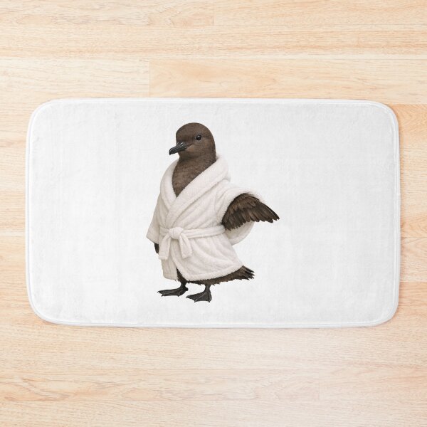 Item preview, Relaxing Bathrobe Short-Tailed Shearwater designed and sold by Sillytoe.