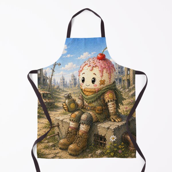 Item preview, Ice Cream Meltdown Post Apocalyptic Survivor designed and sold by Snackwave Ninety.