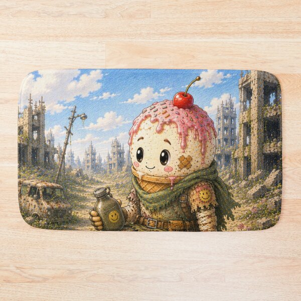 Item preview, Ice Cream Meltdown Post Apocalyptic Survivor designed and sold by Snackwave Ninety.