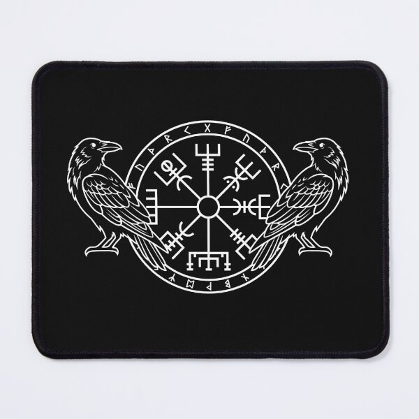 Item preview, Viking Compass Vegvisir with Odins Ravens designed and sold by Dexter4.