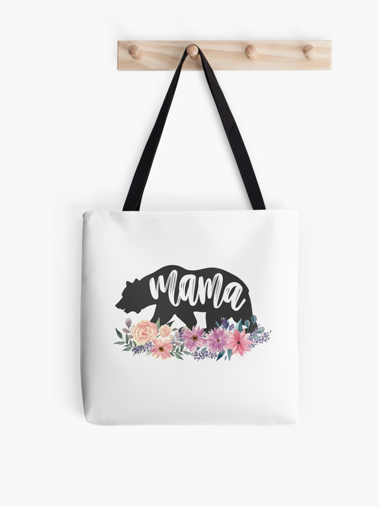 Mama Bear Floral Watercolor Flowers  Sticker for Sale by KNEI