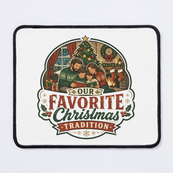 Item preview, Our Favorite Christmas Tradition Christmas Family Holiday Gift designed and sold by KristenosNehk.