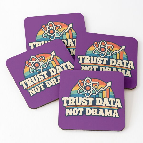 Item preview, Trust Data Not Drama Vintage Science & Data Analyst designed and sold by SVox.
