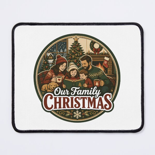 Item preview, Our Family Christmas Christmas Family Holiday Gift designed and sold by KristenosNehk.