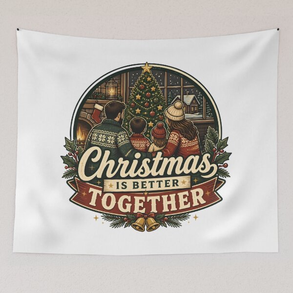 Item preview, Christmas Is Better Together Christmas Family Holiday Gift designed and sold by KristenosNehk.