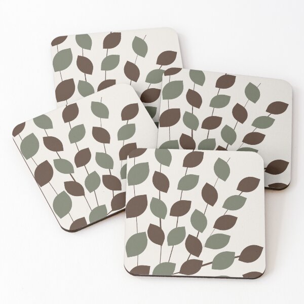 Item preview, Minimalist Botanical Leaves Art Print designed and sold by Vernalyssmusse.