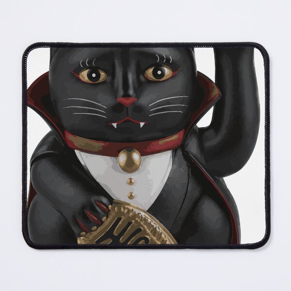 Item preview, Lucky Cat Dracula designed and sold by CFTBLshop.