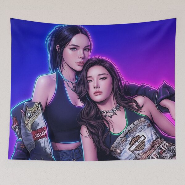 Item preview, Power Couple Boss Lgbtq+ Comic Book Art Home Wall Decor Print Poster Pride TV Series Movie  designed and sold by Mind Space.