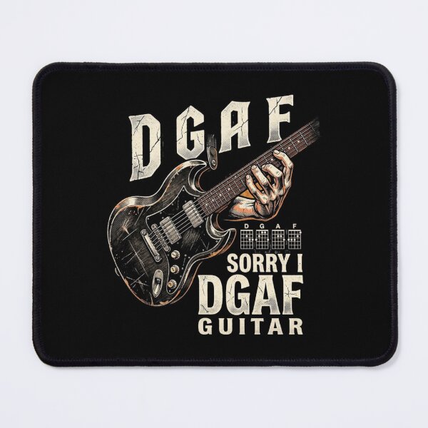 Item preview, Sorry I DGAF Guitar Shirt designed and sold by Zbixu.