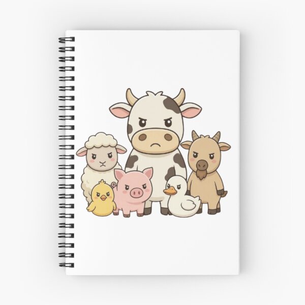 Item preview, Cute Farm Animals – Rustic Country Farm Art designed and sold by Designflex90.