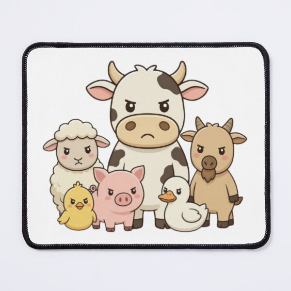 Item preview, Cute Farm Animals – Rustic Country Farm Art designed and sold by Designflex90.