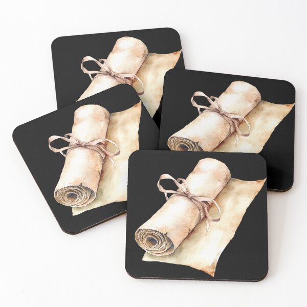 Item preview, Vintage Scroll Tied with Ribbon designed and sold by foundthenat.