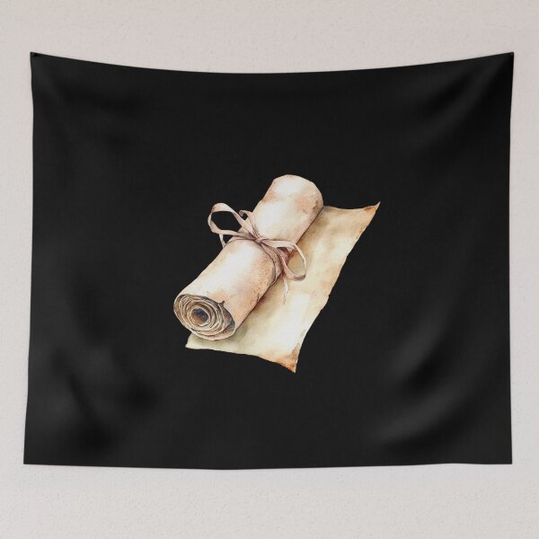 Item preview, Pergamino antiguo atado con cinta designed and sold by foundthenat.