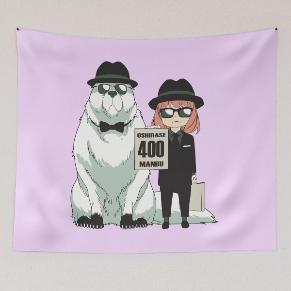 Item preview, Agent Anya and Bond in Black designed and sold by Zyphero.