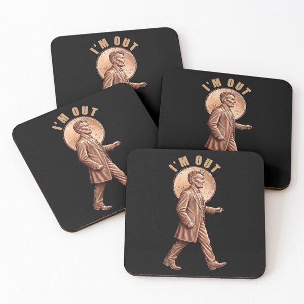 Item preview, Last Mint Year 2025 Penny Abe Lincoln I'm Out Retirement designed and sold by RocketSnail68.