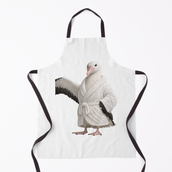 Item preview, Relaxing Bathrobe Wandering Albatross designed and sold by Sillytoe.