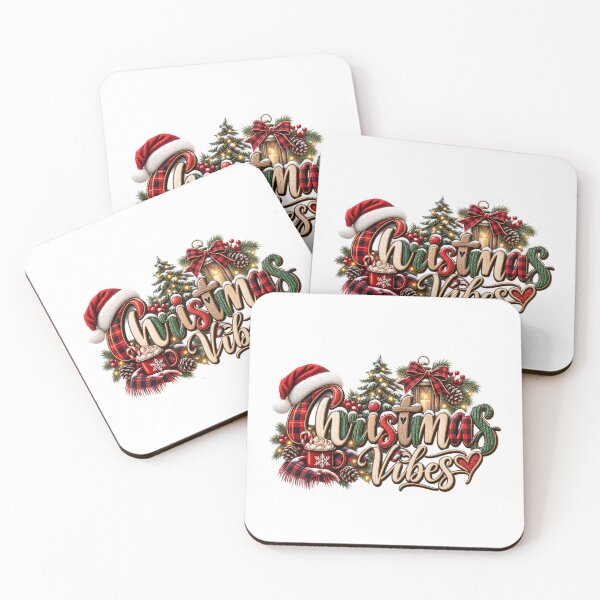 Item preview, Cozy Christmas Vibes Holiday Design designed and sold by Wild Ink Studio by Barbara.