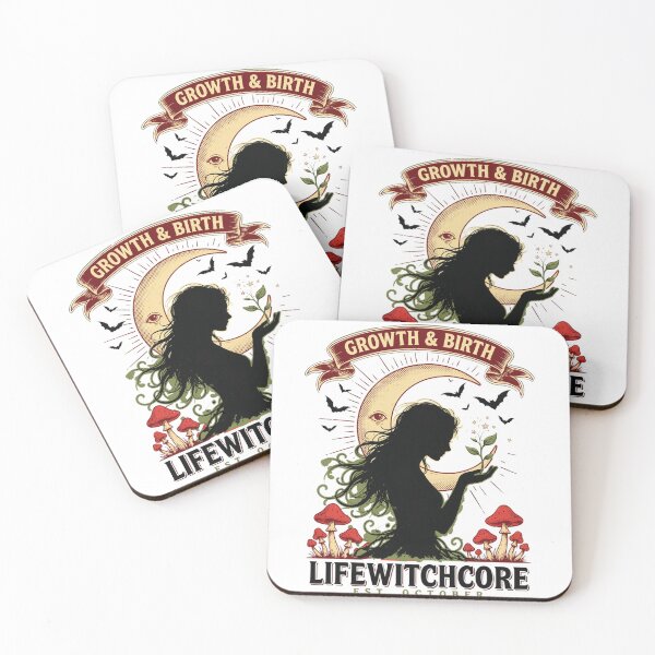 Item preview, Growth and Birth Lifewitchcore Halloween Design Graphic Tee v1 designed and sold by DarylWelsh2024.