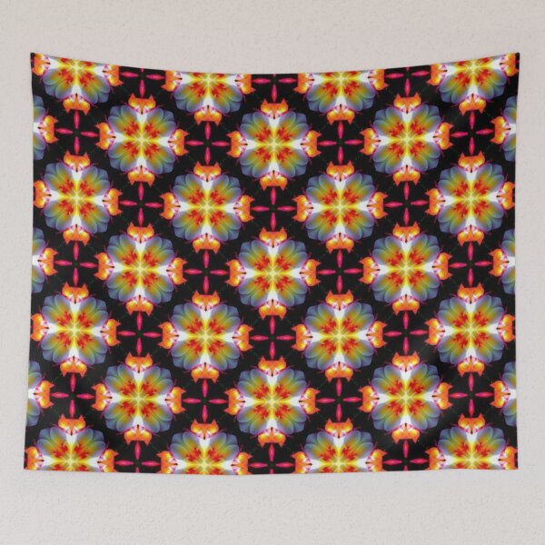Item preview, Plumeria Kaleidoscope 5 designed and sold by KaleidoscopeMeg.