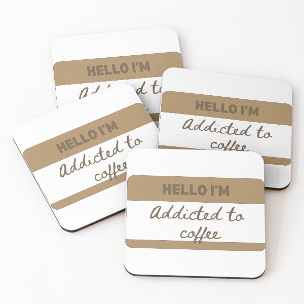 Item preview, hello i'm addicted to coffee designed and sold by ChaoticNeutral420.