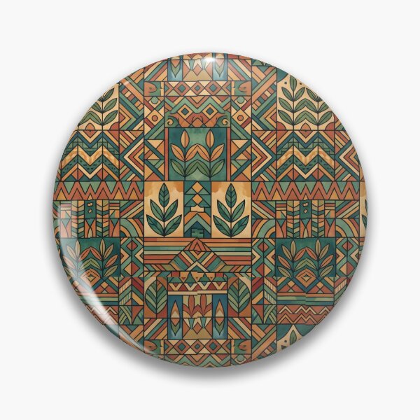 Item preview, Ethnic African Tribal Geometric Pattern designed and sold by Szpaku desart .