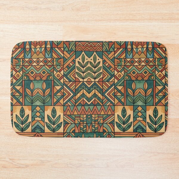 Item preview, Ethnic African Tribal Geometric Pattern designed and sold by Szpaku desart .