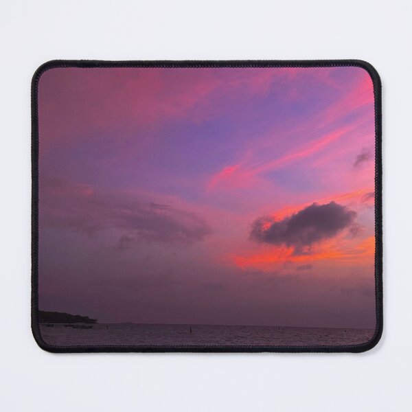 Item preview, Pink Sky Over Coastal Shoreline designed and sold by Seen.by.Christine.