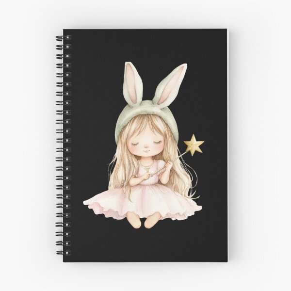 Item preview, Girl with Bunny Ears and Star Wand designed and sold by foundthenat.