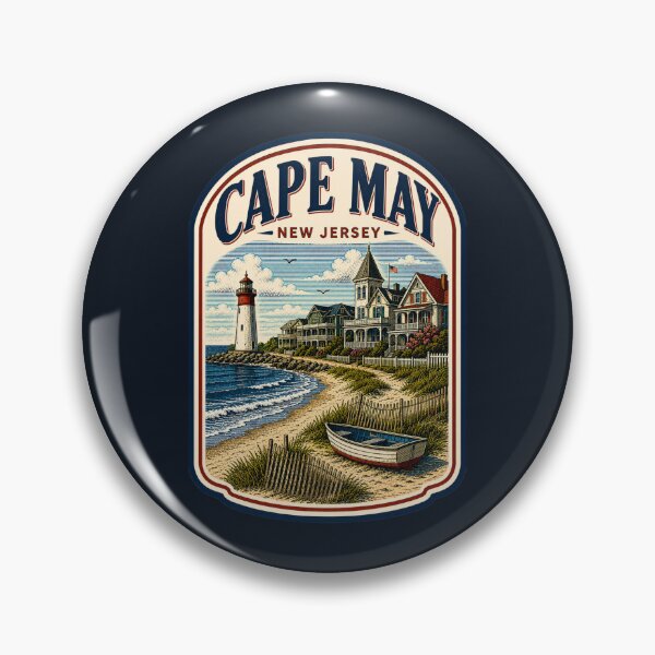 Item preview, Cape May - New Jersey designed and sold by GoodOldVintage.