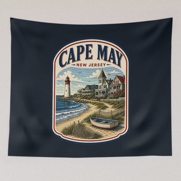Item preview, Cape May - New Jersey designed and sold by GoodOldVintage.