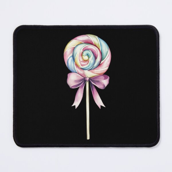 Item preview, Colorful Swirl Lollipop with Ribbon designed and sold by foundthenat.