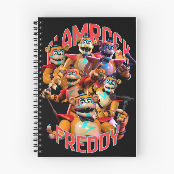 Item preview, Glamrock Freddy with blue text designed and sold by Jara  Palis.