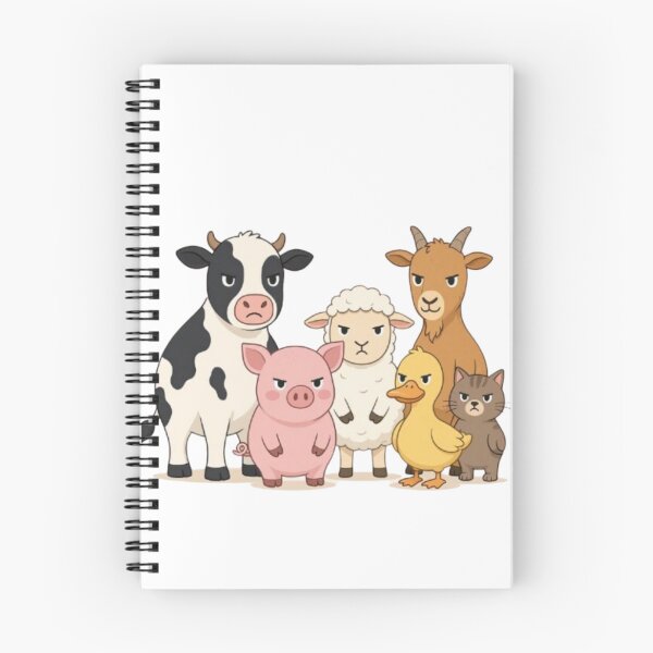 Item preview, Cute Farm Animals – Rustic Country Farm Art designed and sold by Designflex90.