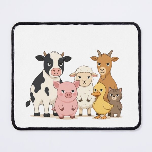 Item preview, Cute Farm Animals – Rustic Country Farm Art designed and sold by Designflex90.