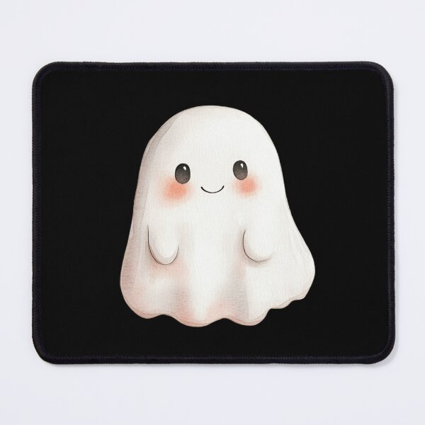 Item preview, Adorable Smiling Ghost designed and sold by foundthenat.
