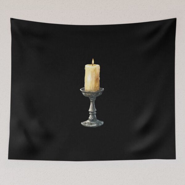 Item preview, Burning Candle on Stand designed and sold by foundthenat.