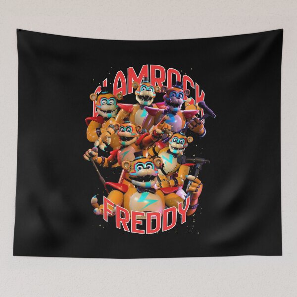 Item preview, Glamrock Freddy and yellow sparkles designed and sold by Jara  Palis.