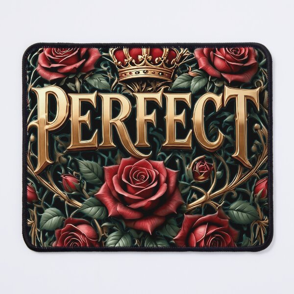 Item preview, Perfect Royal Golden Crown Red Roses Baroque designed and sold by FruitDramaClub.