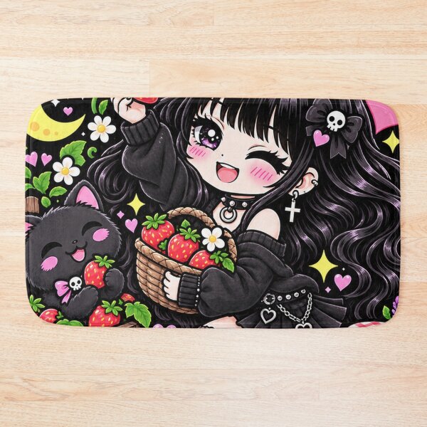 Item preview, Berry Sweet Goth Girl Sticker designed and sold by AnnekeJordaan.