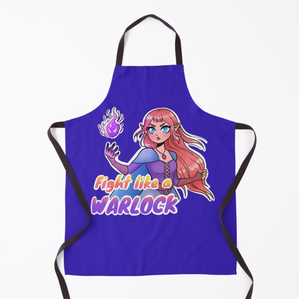 Item preview, Fight Like a Warlock - D&D Character Art designed and sold by Julieel.exe.