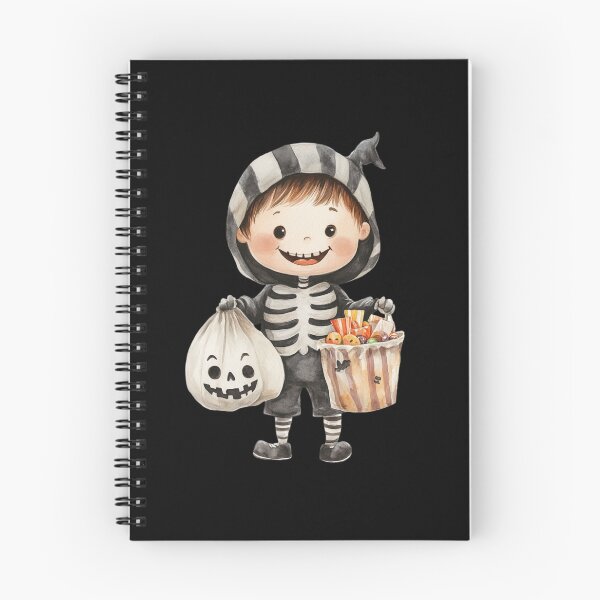 Item preview, Child Dressed as Skeleton on Halloween designed and sold by foundthenat.