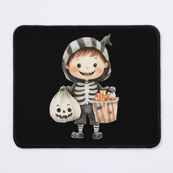 Item preview, Child Dressed as Skeleton on Halloween designed and sold by foundthenat.