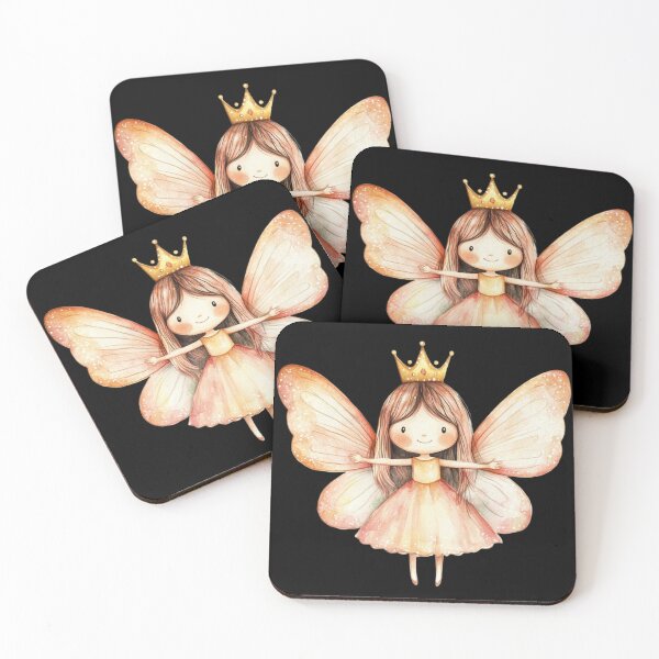 Item preview, Adorable Fairy Princess with Crown designed and sold by foundthenat.
