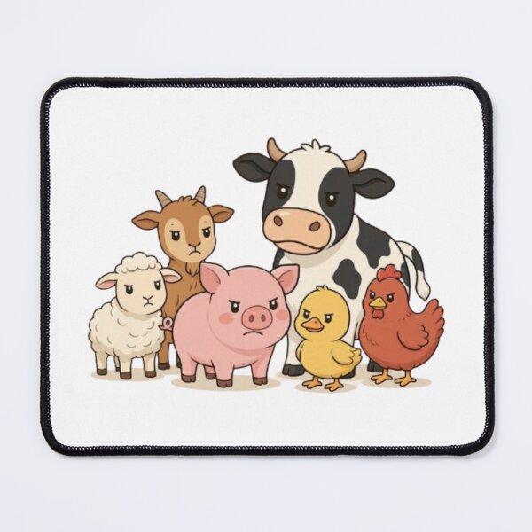 Item preview, Cute Farm Animals – Rustic Country Farm Art designed and sold by Designflex90.