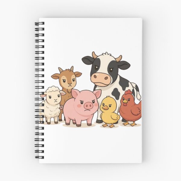 Item preview, Cute Farm Animals – Rustic Country Farm Art designed and sold by Designflex90.