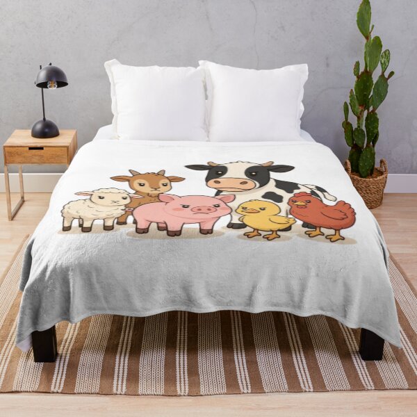 Item preview, Cute Farm Animals – Rustic Country Farm Art designed and sold by Designflex90.